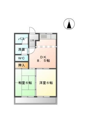 加賀野コーポⅡ 2階