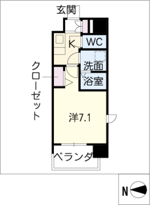 ﾌﾟﾚｻﾝｽ名古屋STATIONｷｭｵﾙ 5階
