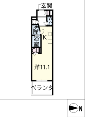 名駅アイサンメゾン 4階