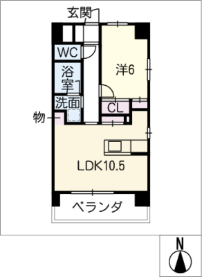 ヴィラ・シャンテ名駅 7階