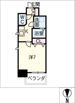 ｴｽﾃﾑｺｰﾄ名古屋ｽﾃｰｼｮﾝｸﾛｽ