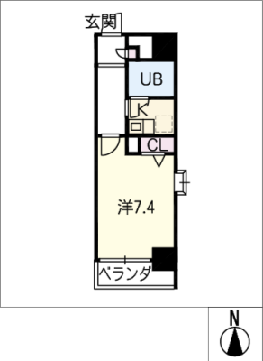 ﾗｲｵﾝｽﾞﾏﾝｼｮﾝ名駅西306号室 3階