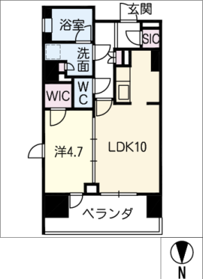 ｵｰﾌﾟﾝﾚｼﾞﾃﾞﾝｼｱ名古屋駅THE COURT 9階