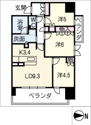 POLESTAR THE RESIDENCE 505号 5階