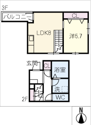 ＦＯＲＥＴ那古野 2階