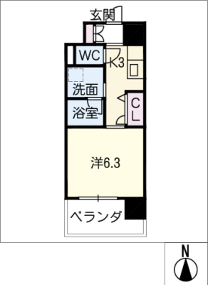 セシオン太閤 2階