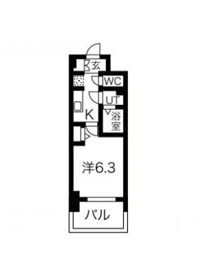 メイクス名駅南Ⅱ 7階