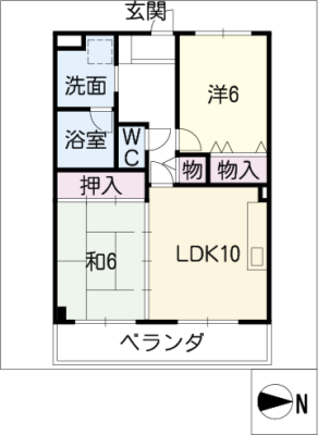 ことぶきマンション 4階