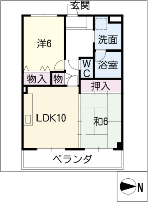 ことぶきマンション 4階