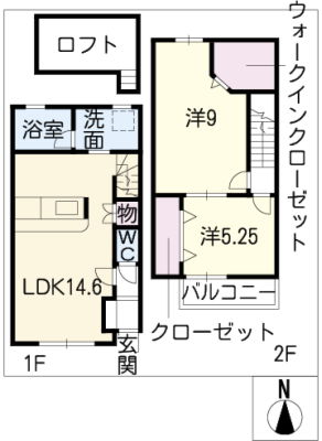 Ｐ＆Ａテラスハウス　Ｂ棟