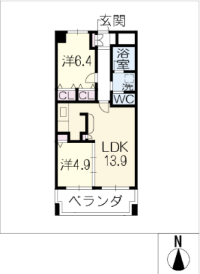 ＳＫ’ＢＵＩＬＤＩＮＧ－１ 3階