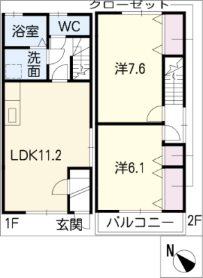 メゾネット山路　Ｂ棟