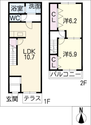 リアン愛西　Ｎ棟