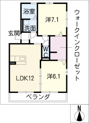 フォレスト　リバー 1階