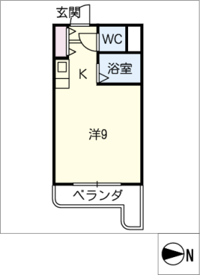 ヒラオカマンション 1階