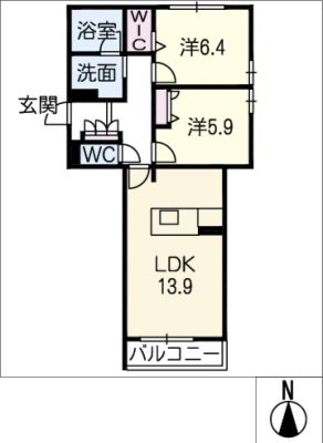 クオレール 1階