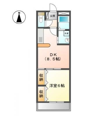 カームｆ本郷 2階