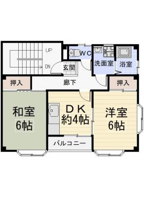 早川コーポⅡ 3階