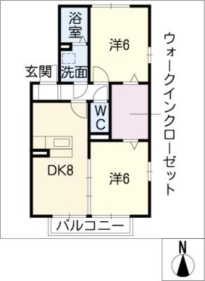 グレースハイム六の坪 2階