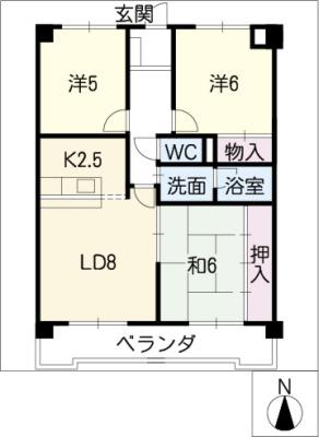 シャンポール葵 2階