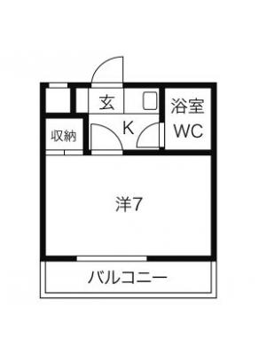 山富第3マンション 2階