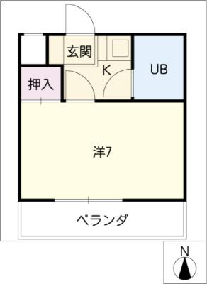 山富第3マンション 2階