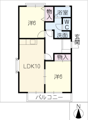 ロイヤルシャトー　Ｃ棟 2階