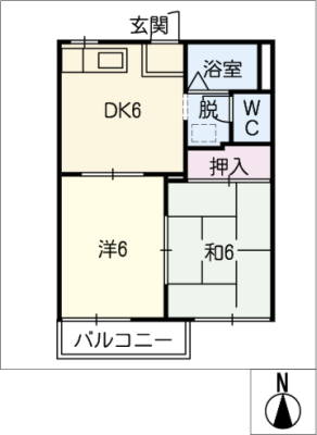 ロイヤル石神　Ｃ棟 2階