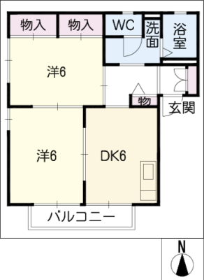 サンハウス　Ｃ棟 2階