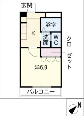 パークサイド武蔵塚 2階