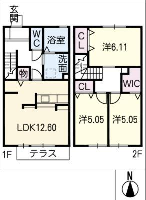 サンライズ砂子 1階