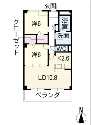 ウィステリア　弐番館 2階