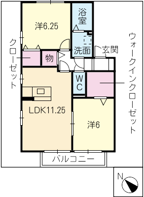 シェノワクレール 1階