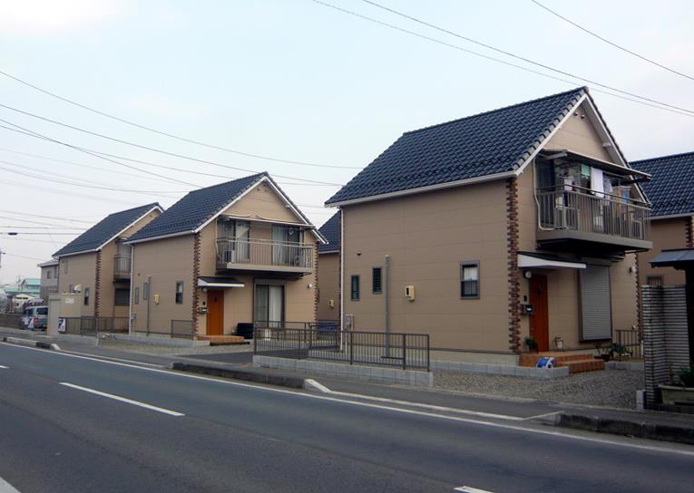 コテージ松枝 E棟の外観