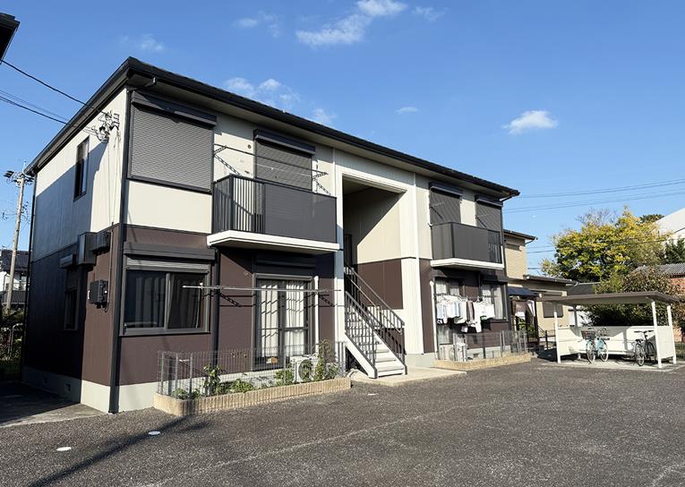 サニーハイツK A棟の外観