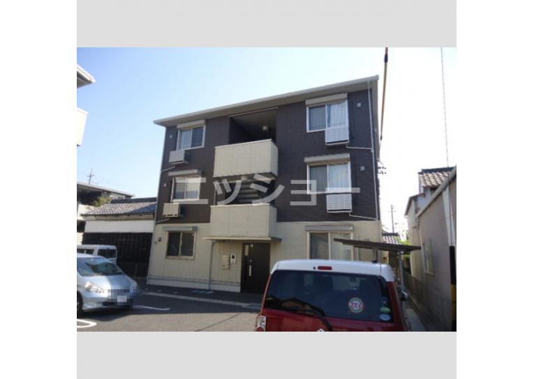 ハイツ岡崎柱　南棟の外観