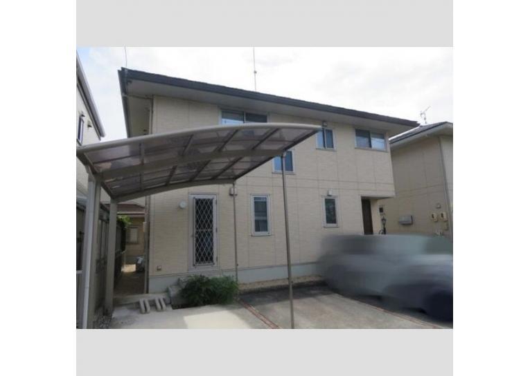 津市ハーモニータウン4丁目借家の外観