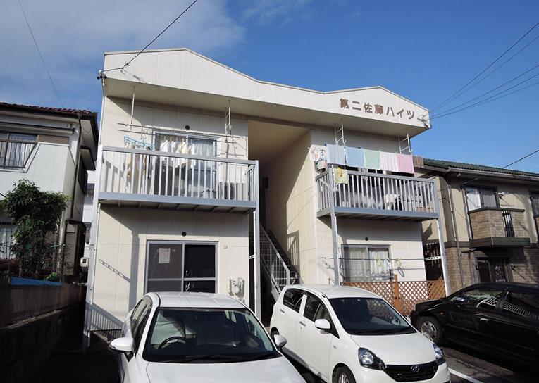 第二佐藤ハイツの外観