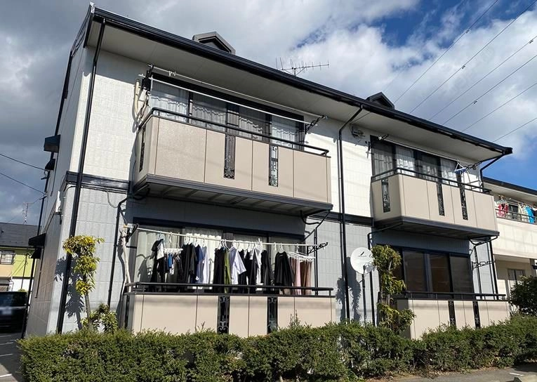 ボナールＭＵＳＵＢＵ　南棟の外観