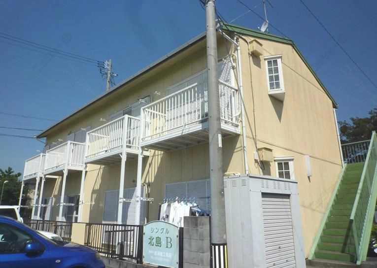 シングル北島Ｂ棟の外観