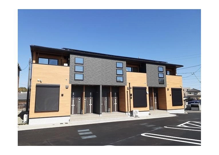 ハピネスＡの外観