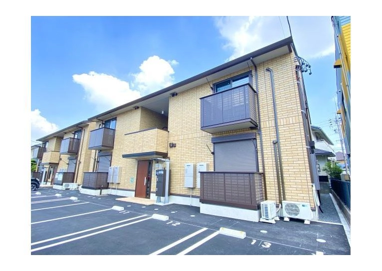 スカイコートB棟の外観