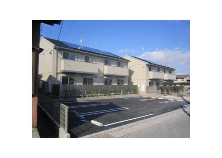 シャルム B棟の外観
