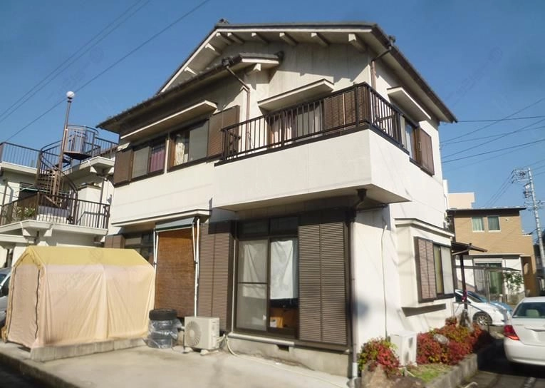 勝川町貸家の外観