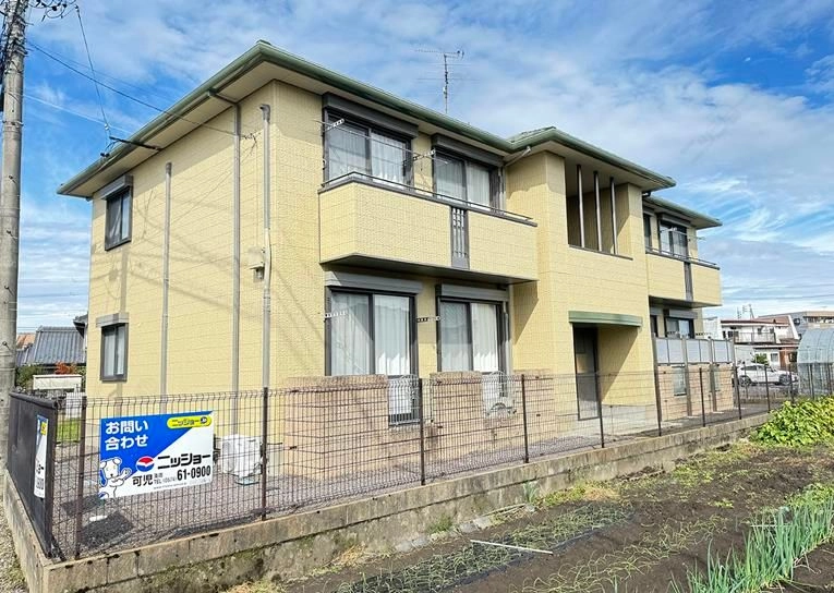 ハイツ今渡Ｄの外観