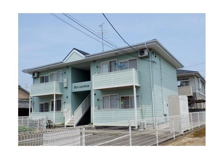 グリーンハイツＢの外観