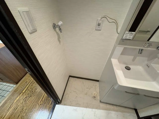 洗濯機置場