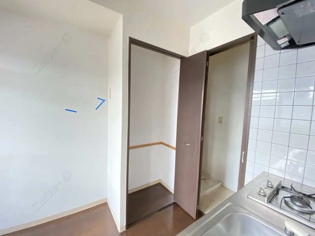 キッチン後ろ