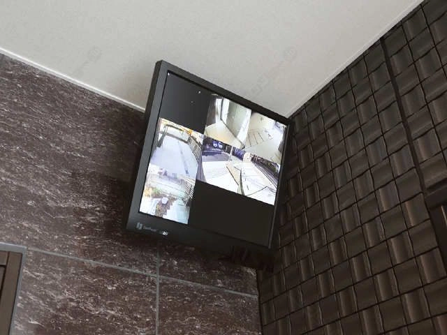 防犯カメラモニター