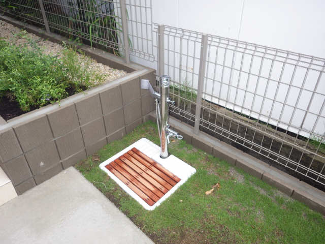ペット足洗い場
